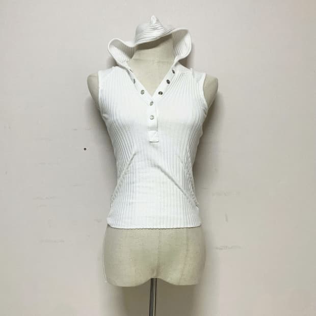 빈티지 나시 와투케 나시 긱시크 공겜여주 아카이브 펑크 나시 무채색 나시