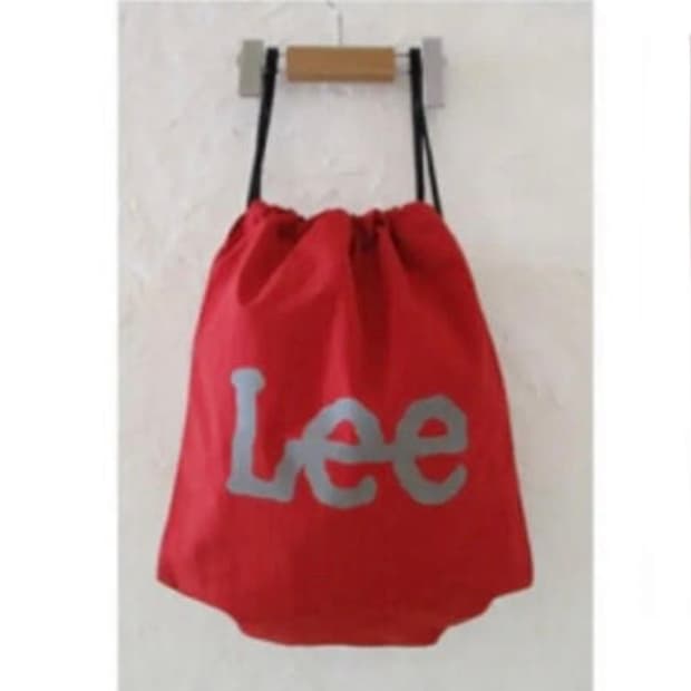 Lee 짐색 스트링백 레드