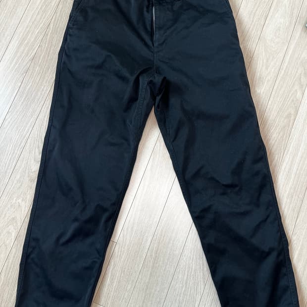 노스페이스퍼플라벨 치노 블랙 34사이즈