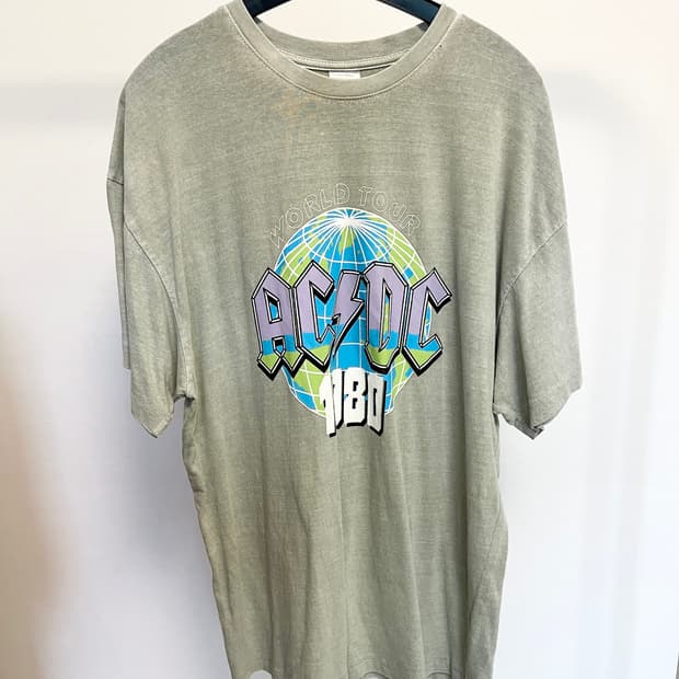 ACDC 반팔 티셔츠