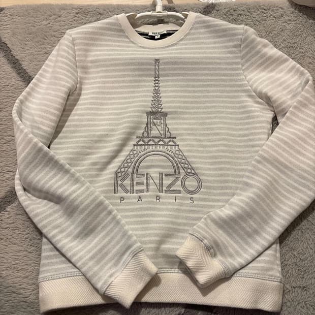 겐조 파리 에펠탑 자수 맨투맨