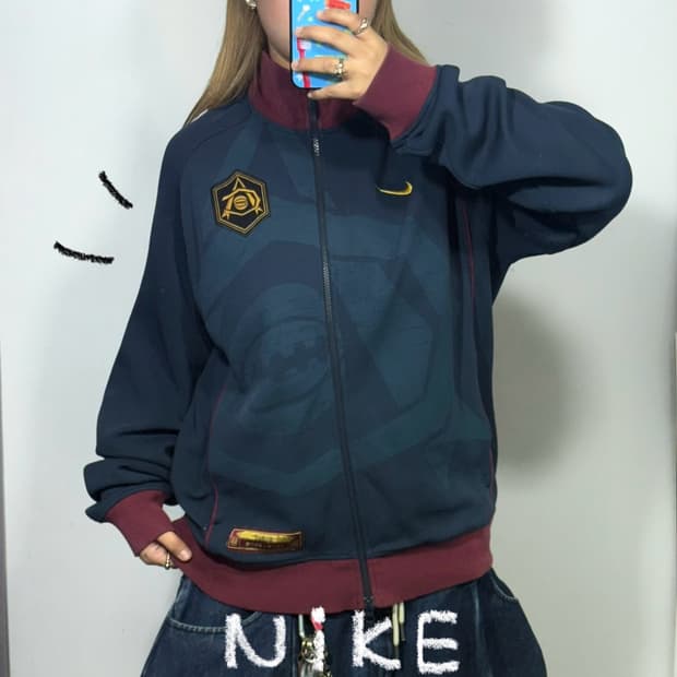 나이키X아스날 2005-2006 하이버리 스타디움 트랙져지 