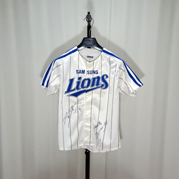 (택포) 삼성라이온즈 왕조시절 사인 유니폼 11(85) B352