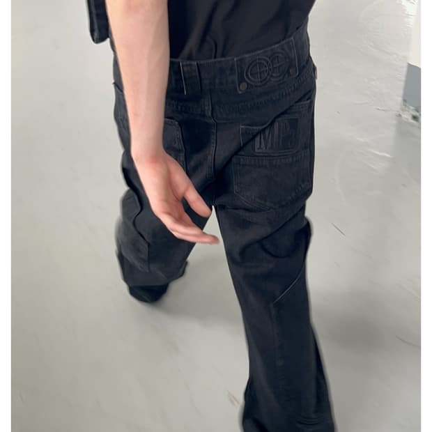 플라스틱프로덕트 MPa CALF POCKET PANTS