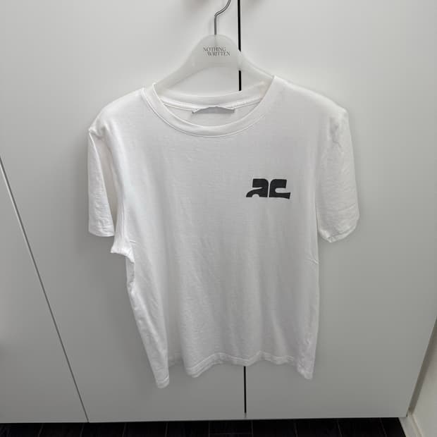 Courreges 꾸레쥬 로고 티셔츠 xs