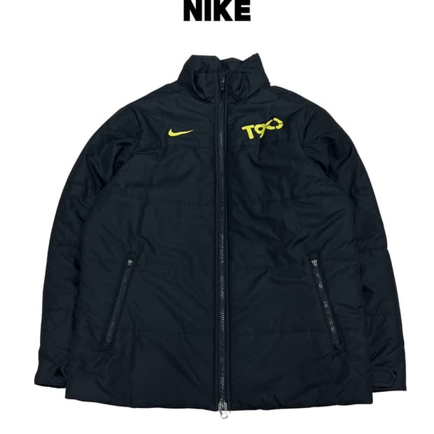 나이키 토탈90 패디드 점퍼 블랙/옐로우