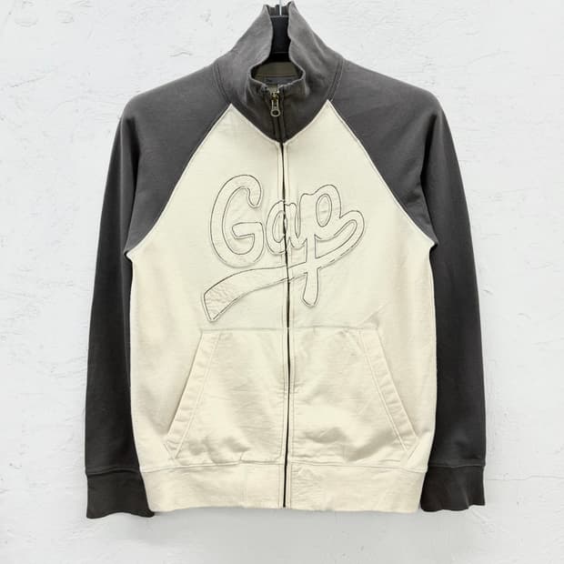 gap 투톤 트랙 자켓