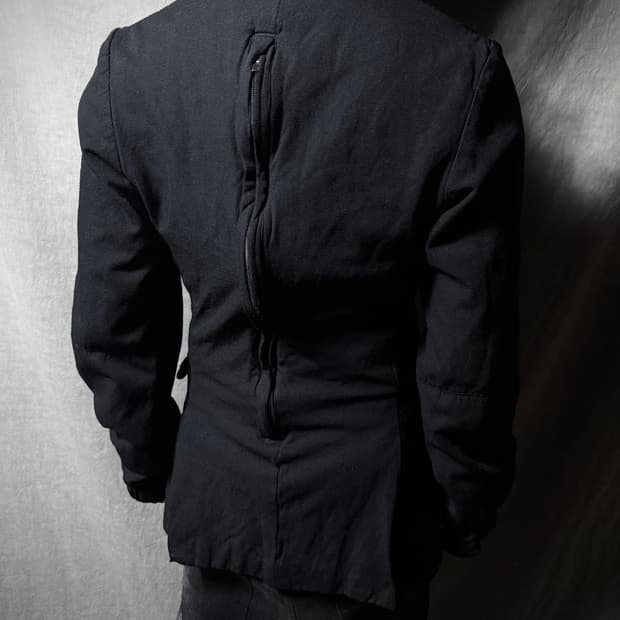 Comme des Garçons Homme Plus Back zip Bl