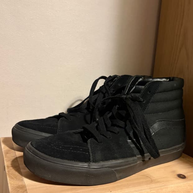00s Vans Sk-8 hi Triple Black  