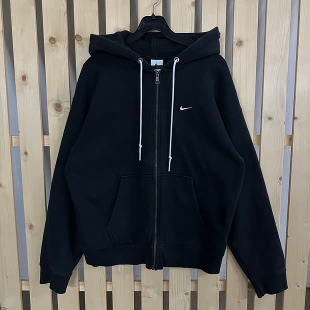 (M) 나이키 NRG 블랙 후드집업