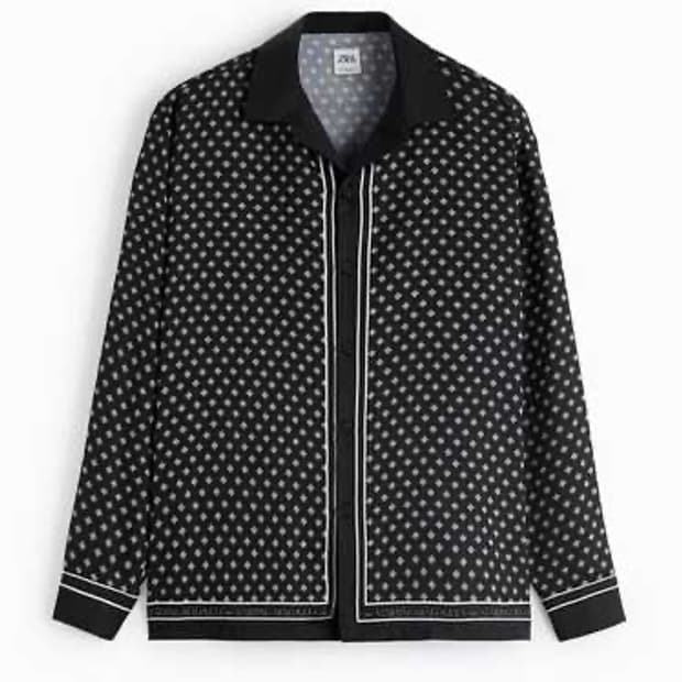 Zara 자라 셔츠 / 지오메트리 셔츠 / 발망 느낌