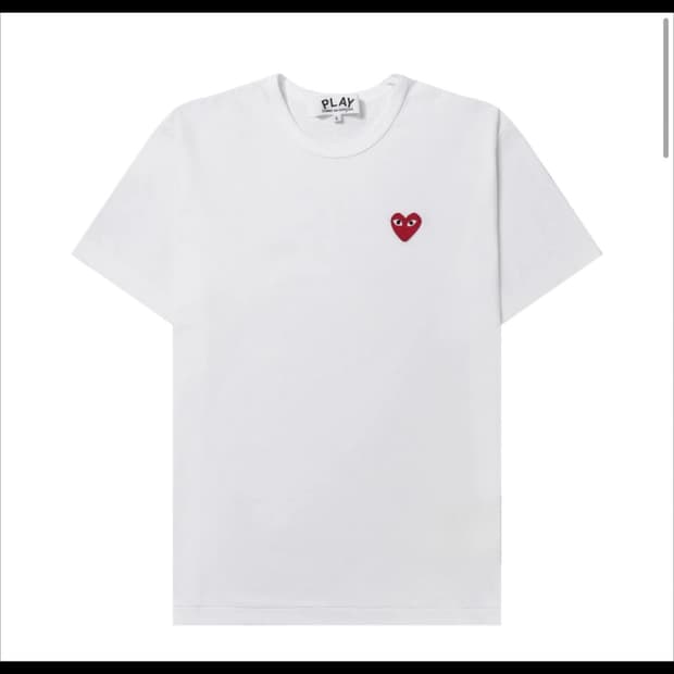 꼼데가르송 반팔 