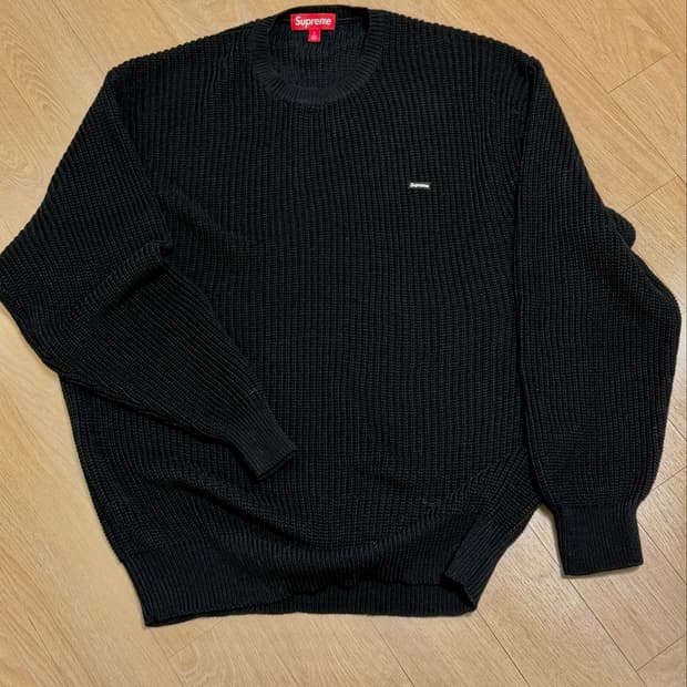 Supreme small box sweater L size 슈프림 니트