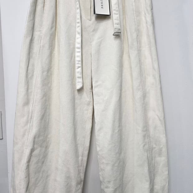 루에브르  여성 코듀료이 바지