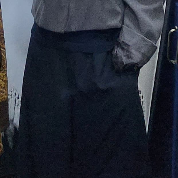 크롭카키자켓