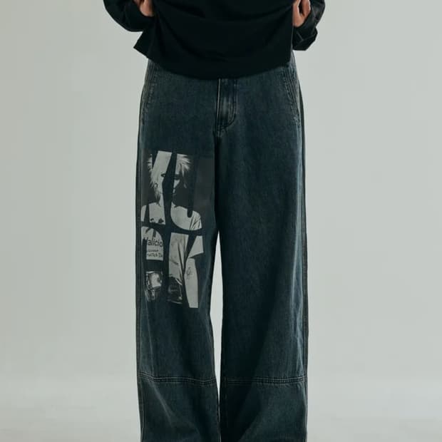 본바트 레베카 데님 팬츠 (오일 인디고)