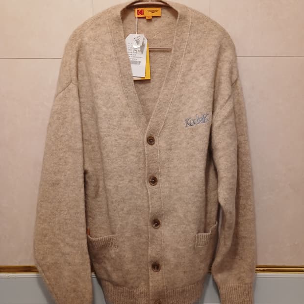 코닥 정품 여성 모헤어 + 모 소재 가디건 90 (S) 사이즈