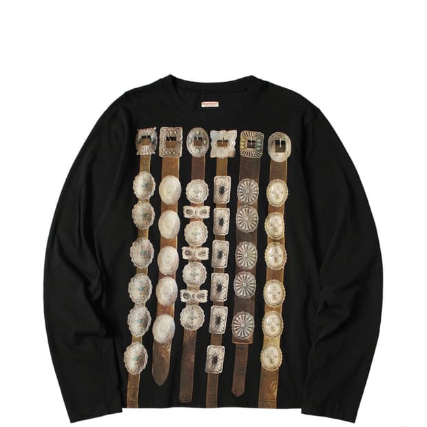 [3/미개봉새상품] kapital 캐피탈 콘초 벨트 티셔츠 롱슬리브