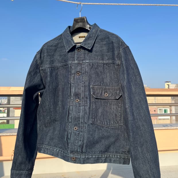 캐피탈 1세대 1st 데님자켓 흑사