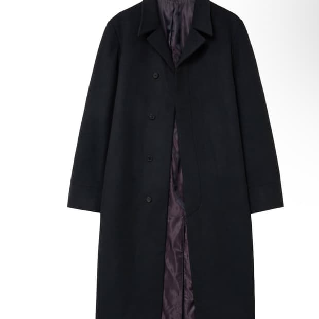 A.ta End coat 블랙 M사이즈