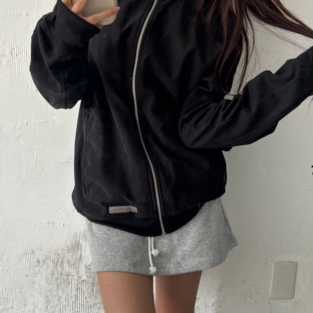 Adidas 아디다스 블랙 컬러 사이드라인 트랙탑