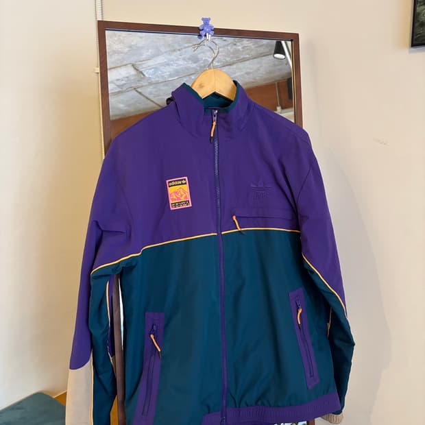 아디다스 바람막이 자캣