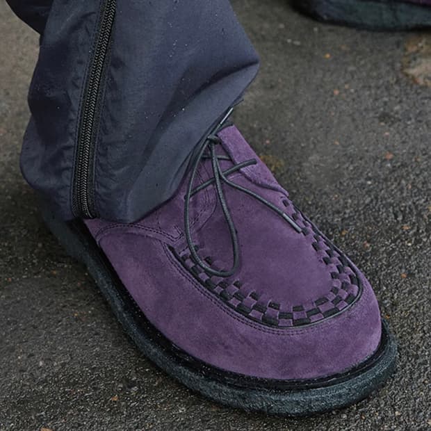 [패플서x로맨틱무브] 보위 클리퍼 (퍼플 스웨이드) 250