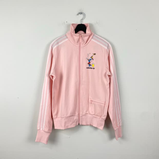 아디다스 디즈니 구피 연핑크 트랙탑 져지 M <515>