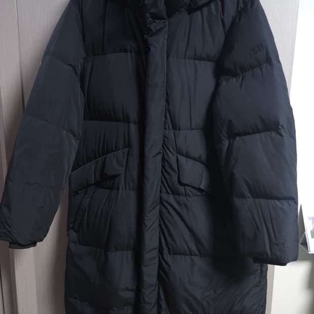코오롱 구스다운 롱패딩, L