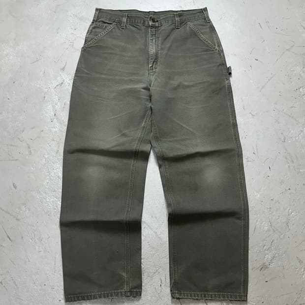 OG 칼하트 B11 싱글니 MOS 하드 페이딩 칼하트 더블니