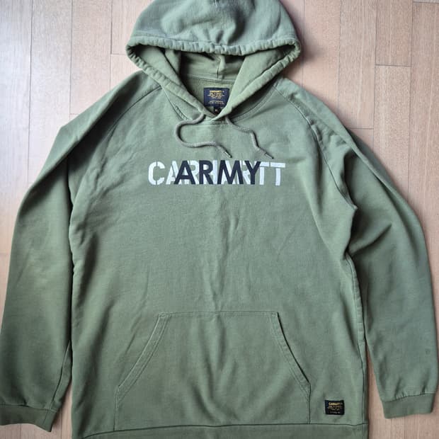 칼하트 wip x army 후디 XL