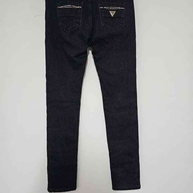 게스 블랙펄 스판 기모 스키니 68-165  27인치