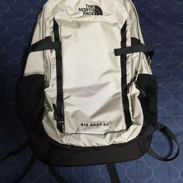 노스페이스 빅샷 에어 나일론 백팩 아이스그레이 (32L)