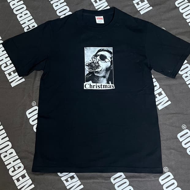 슈프림 시가렛 티셔츠 블랙 22FW