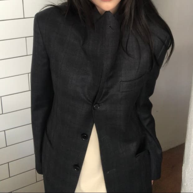 MAN ON THE BOON. 슬림핏 자켓 / 48 사이즈