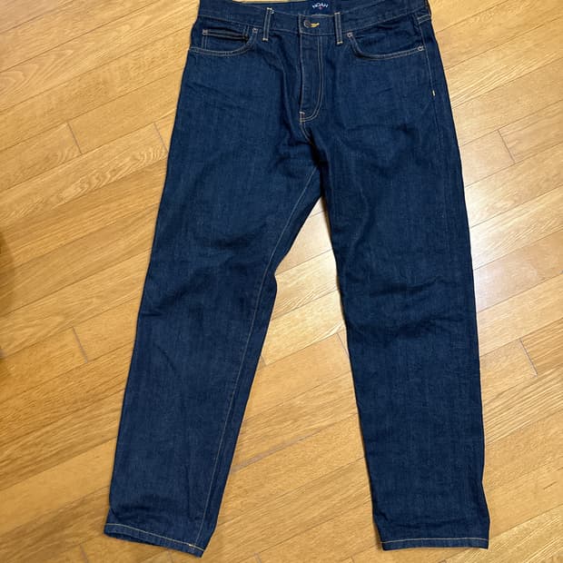 노아 셀피지 데님팬츠 34