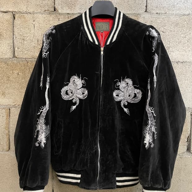 빈티지 TDR 벨벳 스카쟌