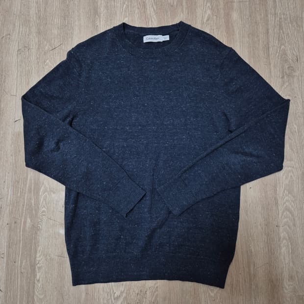 캘빈클라인 베이직 라운드 니트 XS(85)