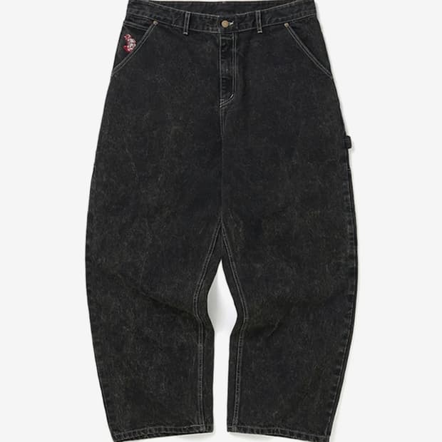 위켄더스 DRAGGY WORK PANTS (D.BLACK)