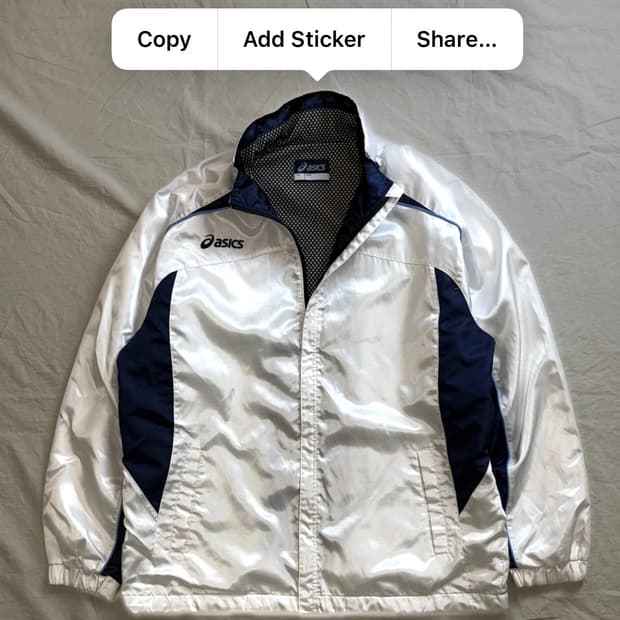 Asics windbreaker 아식스 바람막이