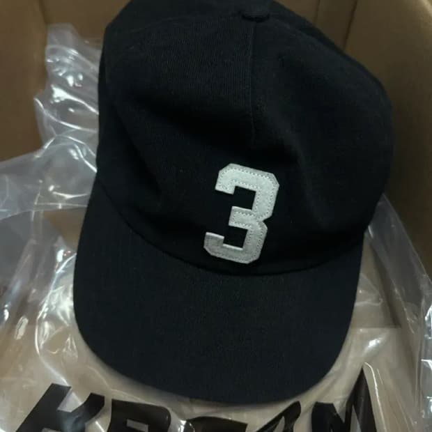 컬렉트피시스 3 볼캡 블랙