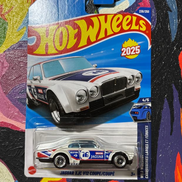 미개봉) 재규어 xjc v12기통 쿠페 다이캐스트 핫휠 인테리어 소품