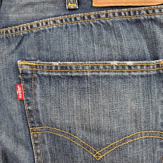 리바이스 501 청바지 W38 L32