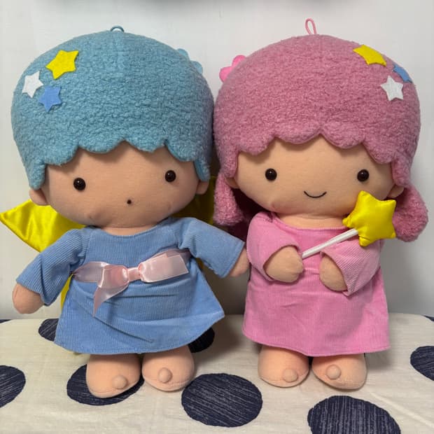 2004년 고전 산리오 중대형 리틀트윈스타 키키라라 인형