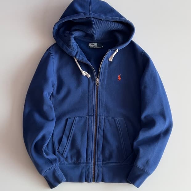 폴로 랄프로렌 써멀 후드집업 S