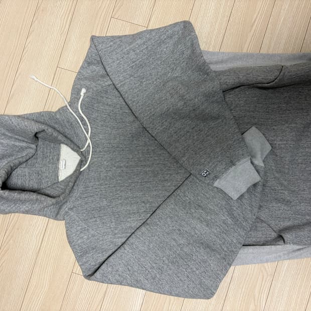 엔즈앤즈민즈 회색 후드티 