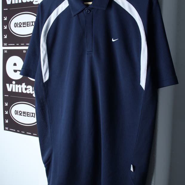 (XL-2XL) 나이키 반팔 카라 티셔츠 00S년대 기능성-H33588