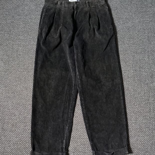 (33) 90s GAP Easy Fit 코듀로이 투플리츠 팬츠