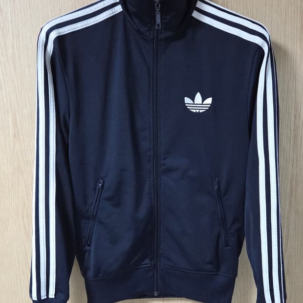 (착샷) 아디다스 파이어버드 져지 트랙탑 네이비 