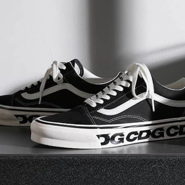 반스(VANS)X꼼데가르송(CDG) 올드스쿨 블랙 265